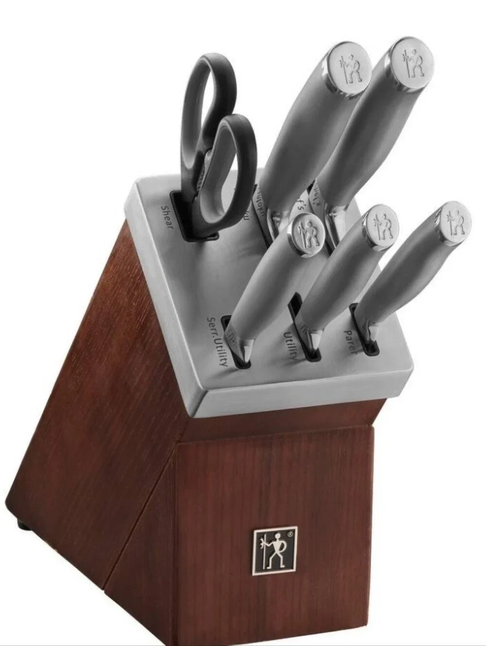 Henckels Modernist Forged 7-PC Self Sharpening Knife Block Set